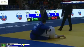 81 kg Алиев З Кушхов Д 24 09 2021 Т1 Чемпионат России по дзюдо, МАЙКОП