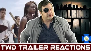 WALKING DEAD SEASON 10 Trailer Reaction + Rick Movie Teaser