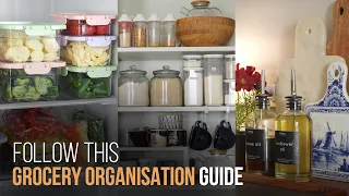 Efficient Grocery Organisation Guide | Simplify Monthly Grocery Planning