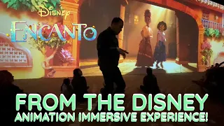 Dancing to “We Don’t Talk About Bruno” from the Disney Animation Immersive Experience in Toronto…