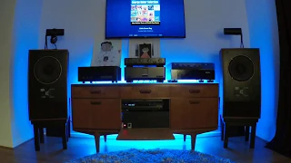 Kenwood L-1000C + L-1000M Demo with Tannoy Cheviots HPD315