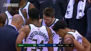 Bradley Beal  Matthew Dellevadova Scuffle  Bucks vs Wizards  January 6 2018  2017 18 NBA Season