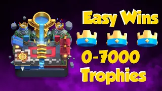 How to ALWAYS WIN in 0-7000 Trophy Range