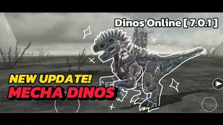 Dinos Online / MECHANIC RAPTOR !