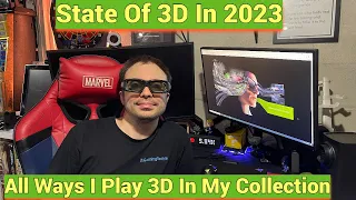 Current State Of 3D In My Collection In 2023 - Nvidia 3D Vision Updates, Quest 2 For Movies, + More!