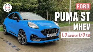 Ford Puma ST X MHEV 1.0 EcoBoost Hybrid 170 KM Powershift test PL Pertyn Ględzi