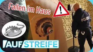 Polizei ruft Kripo zur Verstärkung: Das ganze Haus ist voller gemeiner FALLEN! | Auf Streife | SAT.1