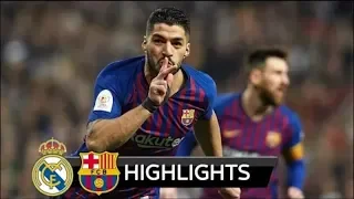 REAL MADRID VS BARCELONA 3 - 0 HIGHLIGHT & ALL GOALS 2019 HD