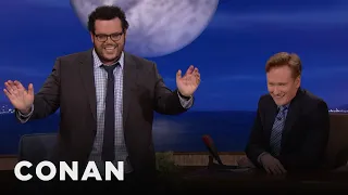 Josh Gad Really Wanted To Impress Conan During "The Book Of Mormon" | CONAN on TBS