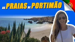 🌴🌊 As M-A-R-A-V-I-L-H-O-S-A-S praias de Portimão, no Algarve | Morar em Portugal | Viver no Algarve