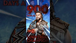 Acknowledge your Undisputed tribal chief - 900 days as Universal Champion