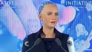 Robot Sophia - Official Citizen of Saudi Arabia