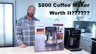 Is a $800 Coffee Maker Worth It?!! Phillips 3200 Latte Go Review
