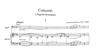 Gioachino Rossini: "Concerto da Esperimento" Bassoon Concerto (c. 1845)