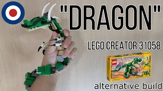 LEGO Creator 31058 Alternative build tutorial DRAGON、レゴクリエイター31058をドラゴンに組み替え