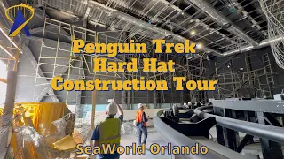 Penguin Trek Roller Coaster Hard Hat Tour at SeaWorld Orlando