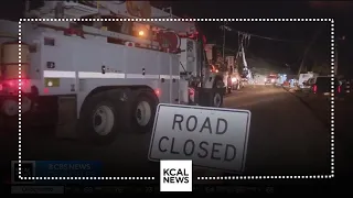 Massive mudslide shuts down SR-150 in Santa Paula