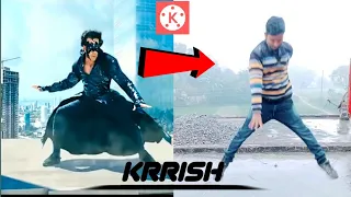 how to edit Krrish movie | VFX | spoof | editing tutorial | kinemaster | Ramkesh Tech