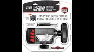 How to Easily Change Your Glock Sights With The Real Avid Glock Sight Pusher