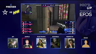 s1mple ninja defuse with Na`Vi's Teamspeak vs. CoL @inferno | BLAST Premier Global Final