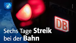 GDL will sechs Tage lang streiken