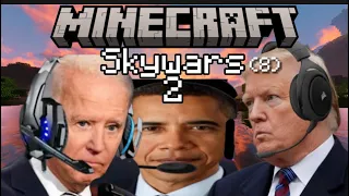 U.S Presidents Play Minecraft Skywars 2