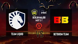 Dota2 - Team Liquid vs BetBoom Team - Game 1 - ESL One Berlin 2023 - Group A