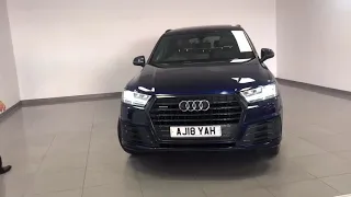 2018 18 Audi Q7 3.0 TDI Black Edition Quattro