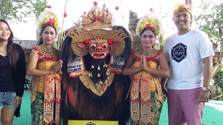 Barong and Trance Keris Dance Performance