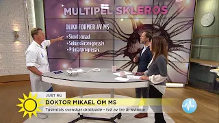 Här är de första symptomen vid MS  – Tusentals svenskar drabbade - Nyhetsmorgon (TV4)