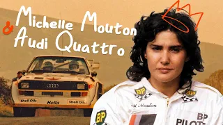 French Beauty and the German Monster (Michel Mouton and Audi Quattro)