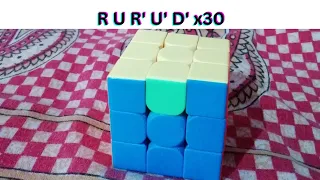 Pov - You use a illegal algorithm of rubix cube