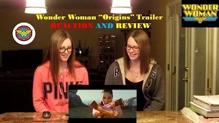 Wonder Woman Origins Trailer Reaction and Review!!