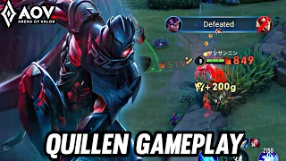 AOV : QUILLEN GAMEPLAY | A HERO WHO NEEDS PATIENCE - ARENA OF VALOR LIÊNQUÂNMOBILE ROV