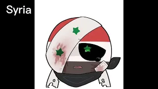 Countryhumans Egypt Syria Iraq Yemen