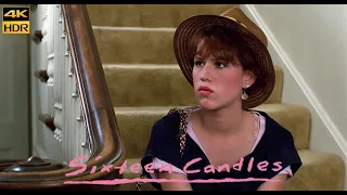 Sixteen Candles 1984 They Forgot My Birthday Movie Clip Scene 4K UHD HDR John Hughes Molly Ringwald