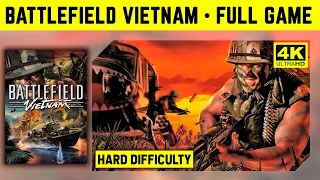 BATTLEFIELD VIETNAM - COMPLETE GAME LONGPLAY - HARD DIFFICULTY - 4K