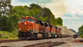 BNSF ES44C4 Gevo #7102 w/P5 Horn leads 265 w/ friendly crew!!!