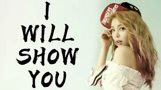 에일리 (エイリー)－「보여줄게 I WILL SHOW YOU」LYRICS 가사 한국어 | Korean Lyrics #lyrics