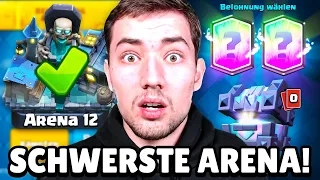 ARENA 12 SCHAFFEN...  😨 Schwerste Arena in Clash Royale?