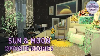 the sun & moon are roomies & they're ~secretly in love~
