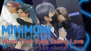 When Their Eyes Telling Love - Minimoni Moments