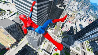 GTA 5 IRON SPIDERMAN Ragdolls Compilation With GTA GOLD (Euphoria Physics Showcase) Ep 23