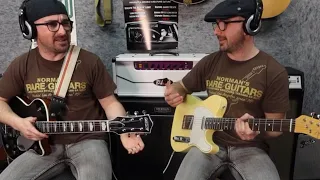 Rockabilly Guitar Shootout : Gretsch Duo Jet Vs Fender Tele