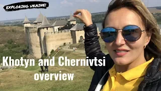 Khotyn fortress and Chernivtsi National University - must see places in Ukraine!