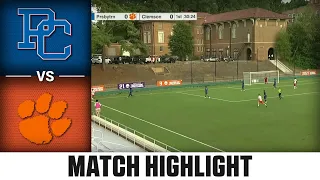 Presbyterian vs. Clemson ACC Men's Soccer Highlights (2023)