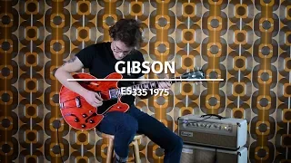 Gibson ES335TDC Cherry 1975 played by Maarten Dispa | Demo @ The Fellowship of Acoustics