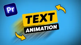 How to Create TEXT ANIMATIONS (Premiere Pro Tutorial)