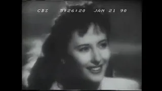Barbara Stanwyck:  News Report of Her Death - January 20, 1990