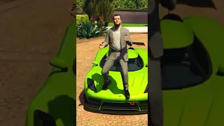 FRANKLIN STEAL LUXURY CAR AS GIFT FOR MICHAEL! #shorts #gta5 | TECHNO GAMERZ GTA 5